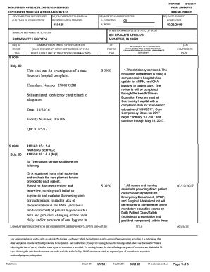 Fillable Online This visit was for investigation of a state Fax Email ...