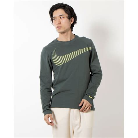 ナイキ NIKE メンズ フィットネス 長袖Tシャツ ナイキ DF フラッシュ L/S Tシャツ FQ3884338 （ビンテージグリーン ...