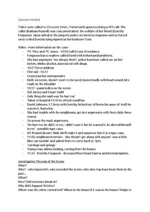 Crime Scene Script 的图像结果