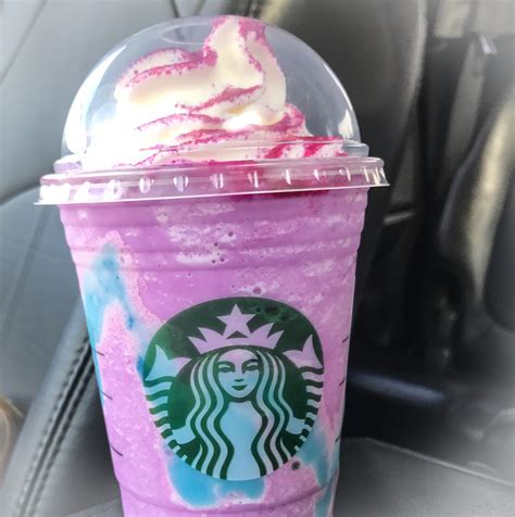 Starbucks Unicorn Frappuccino: A Mystical, Magical Colored Drink