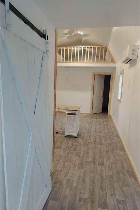 12×40 tiny home has main floor bedroom and welcoming style – Artofit