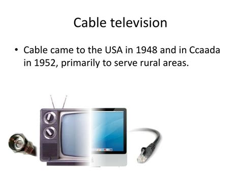 First Cable Television 的图像结果