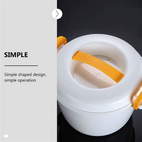 Buy Microwave Cooker Microwave Rice Cooker Rice Steamer: Round ...