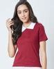 Buy Maroon Tshirts for Women by The Dry State Online | Ajio.com