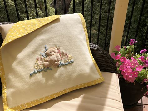 Embroidered Baby Blanket Design by Windflower Embroidery