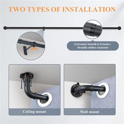 Buy Industrial Curtain Rod, Curtain Rod,Curtain Rod, Simple Curtain Rod ...