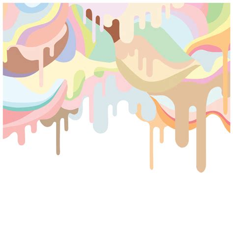 Dripping Ice Cream Theme Wallpaper – My Cute Stickons
