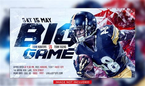 Football banner PSD, High Quality Free PSD Templates for Download | Freepik