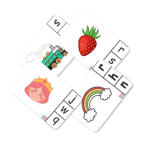 Phonics Beginning Sound Activity Flashcards- Pack of 24 – Buy Now at My ...