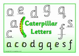 Image result for curly caterpillar letters