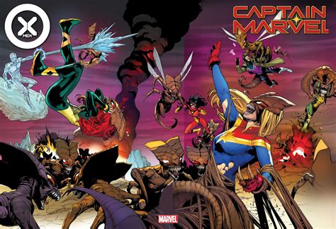 Captain Marvel and the X-Men crossover for Revenge of the Brood and Lord of the Brood | GamesRadar+