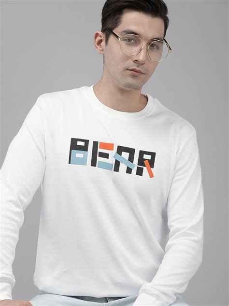 Men Ardor Edition White Slim Fit Printed Pure Cotton Sweatshirt – FYVA
