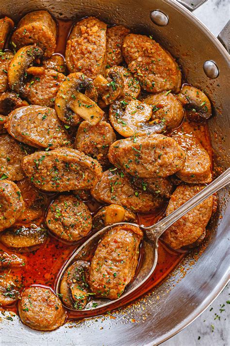 Cajun Sausage and Mushrooms Recipe – Cajun Sausage Recipe — Eatwell101