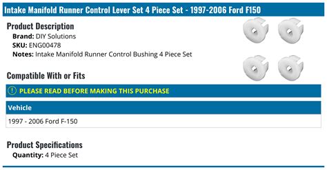 2010 Ford F-150 5.4 Intake Runner Control 的图像结果