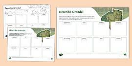 Forest Adjectives Worksheet