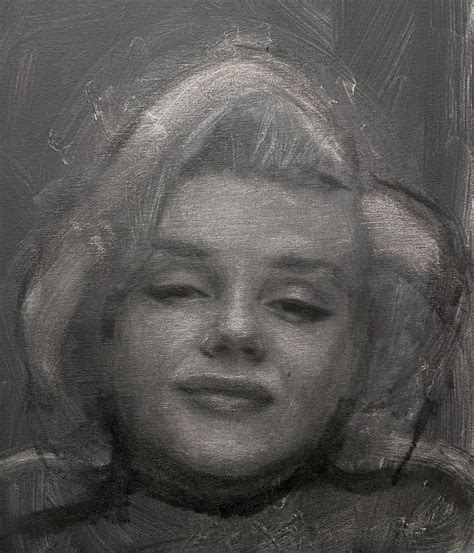 finished an oil painting of marilyn monroe : r/MarilynMonroe