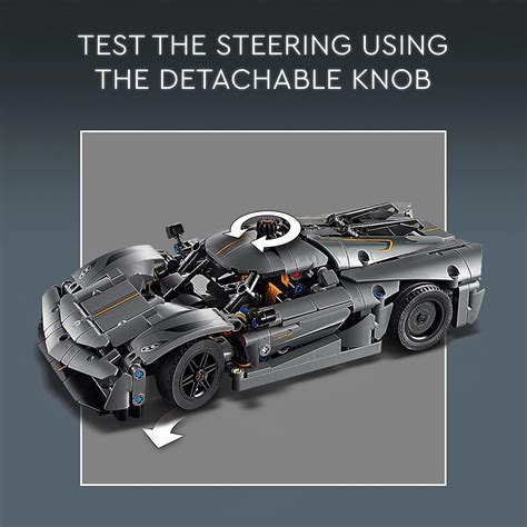LEGO Technic Koenigsegg Jesko Absolut Grey Hypercar, India | Ubuy