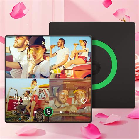 Amazon.com: Custom Music Fridge Magnet Personalized Spotify Plaque Song ...