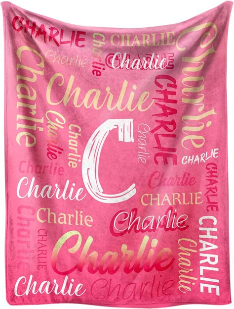 Amazon.com: Personalized Blanket for Kids, Custom Baby Blanket with ...