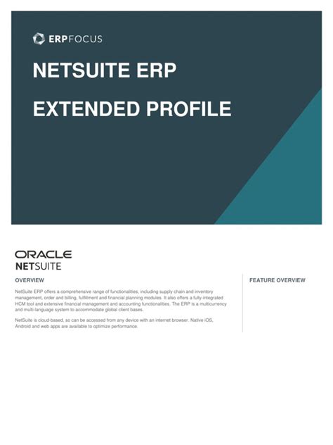 Image result for NetSuite Overview