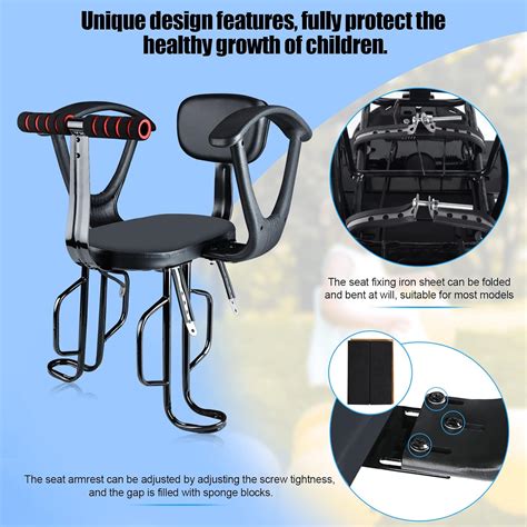 Buy XIEEIX Rear Child Bike Seat,Rear Mounted Child Bike Seats,Back ...