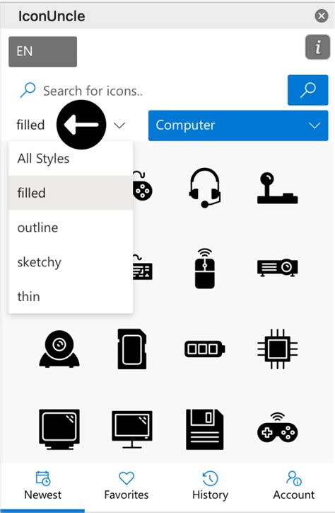 Add Icon Button PowerPoint 2016 的图像结果