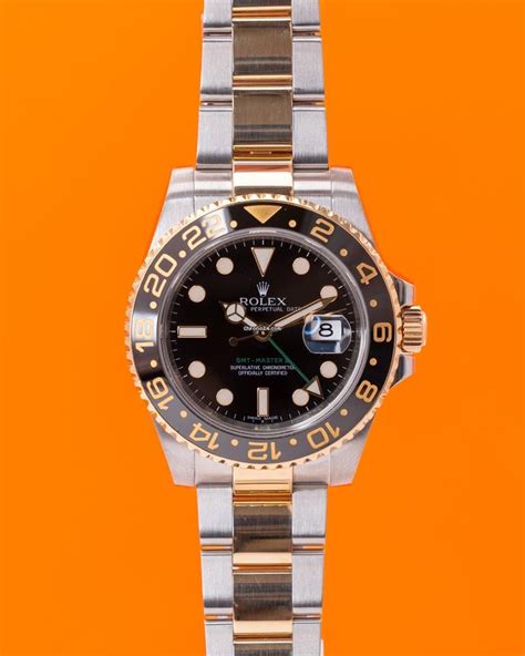Rolex GMT Master II 40mm 116713LN Two Tone Yellow Gold Green... for Rs ...
