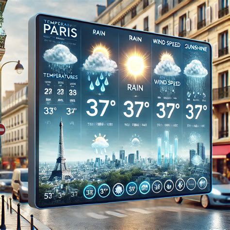 🌤️ Paris climate: month-by-month guide - PARIS