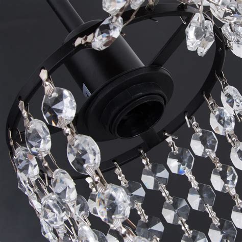 Buy DONSU 2 Pack Modern Crystal Pendant Light, Hanging Light for ...