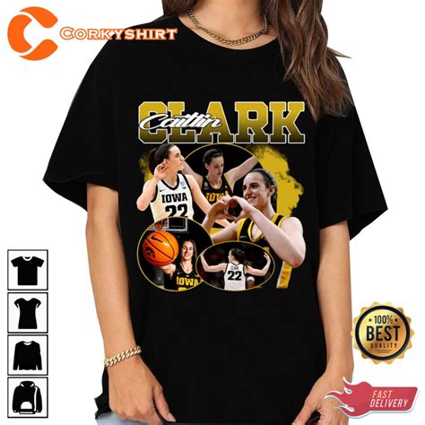 Caitlin Clark WNBA Iowa Hawkeyes Basketball Shirt
