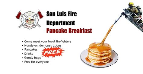 SLFD Pancake Breakfast, 1165 McCain Avenue, San Luis, AZ, 4 May 2024 ...