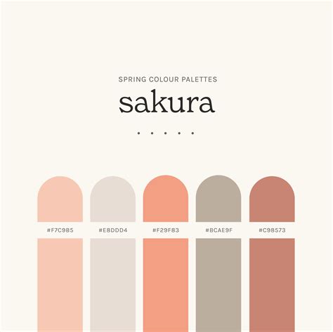 Sakura Color Palette