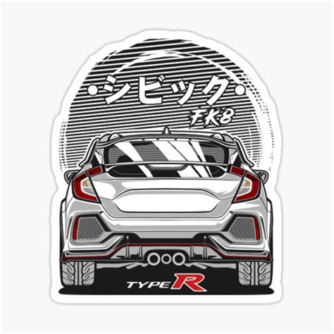 Image result for Type R Mapa Sticker