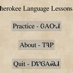Cherokee Language Practice 的图像结果