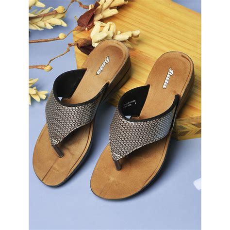 Buy Bata Women's Wedges Heels-Brown Online