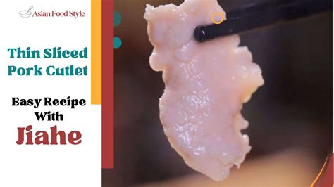 Thin Sliced Pork Cutlet Recipe: Silky Lushness on Juicy Cutlets ...