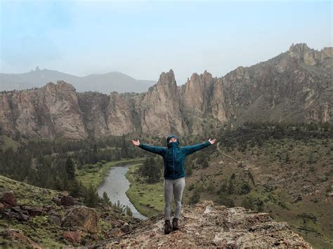 Misery Ridge Trail, Smith Rock State Park. With the constant two-day ...
