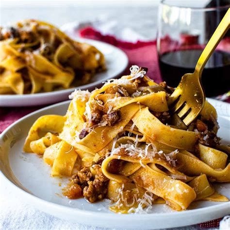 Tagliatelle Pasta With Bolognese at David Sells blog