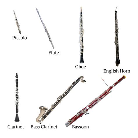 Woodwind Instruments List
