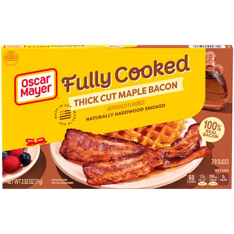 Fully Cooked Thick Cut Bacon