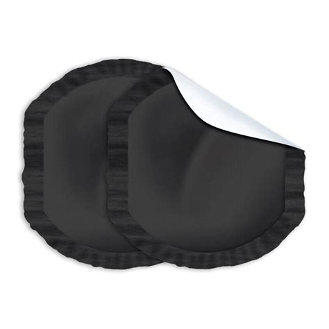 Chicco Breast Pads With Anti-Bacterial Fabric Black (60 Pcs) - Cureka ...