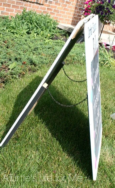 How to Make a Chalkboard Sign Using a Frame 的图像结果