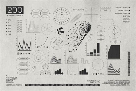 200 Utilitarian Graphic Kit :: Behance