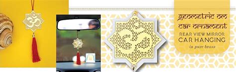 ADORAA's Om Symbol car Hanging Accessories for Rear View Mirror Decor ...
