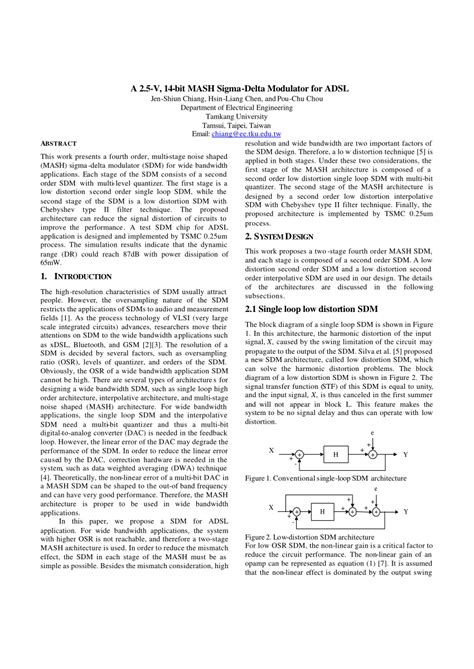 Image result for Mash Delta Sigma Modulator