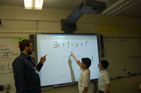 Students learning math at Collinswood Language Academy (Charlotte, 2009 ...