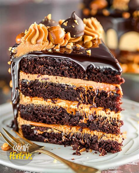 Peanut Butter Chocolate Layer Cake