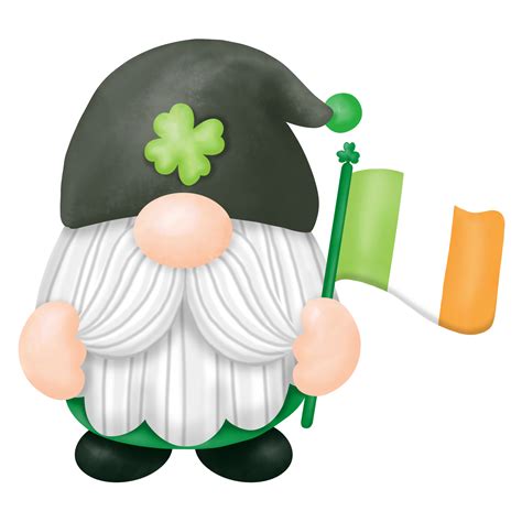 aquarel st. patrick's day kabouters clipart, digitaal schilderen ...