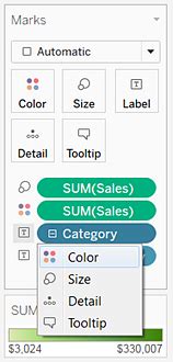 Image result for Add Color in Tableau Values