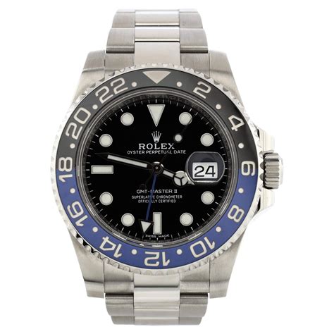 Rolex Oyster Perpetual Date GMT-Master II Batgirl Automatic Watch ...